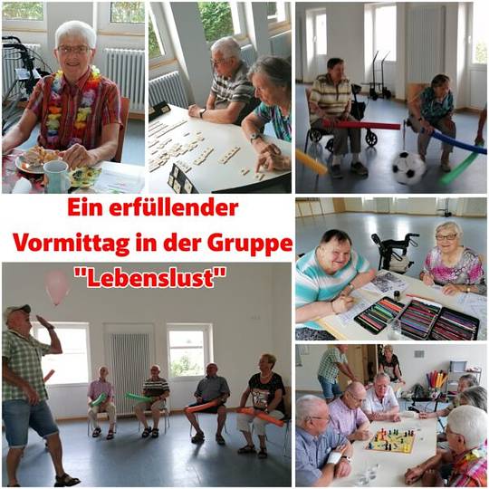Betreuungsgruppe „Lebenslust“ Betreuungsgruppe „Lebenslust“